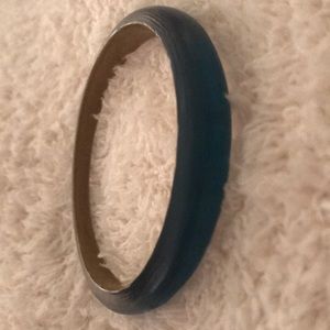 Teal Alexis Bittar lucite bracelet